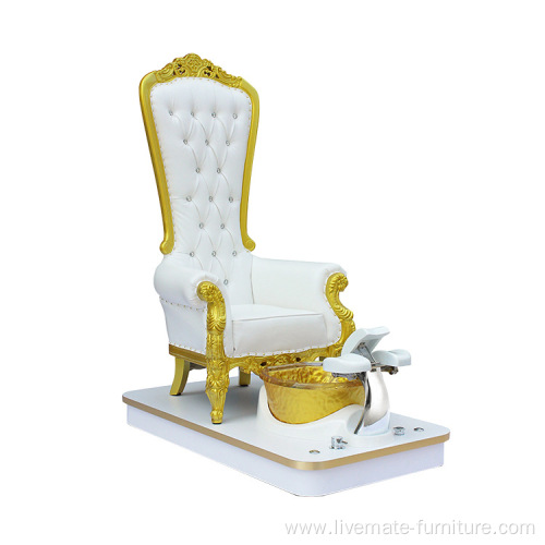 luxury pedicure wholesale and cheap wedding throne chair